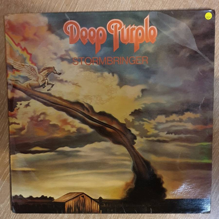 Deep Purple  Stormbringer -  Vinyl LP Record - Very-Good+ Quality (VG+)