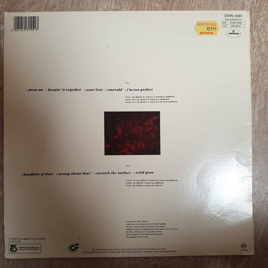 Hipsway  Scratch The Surface - Vinyl LP Record - Opened  - Good Quality (G)