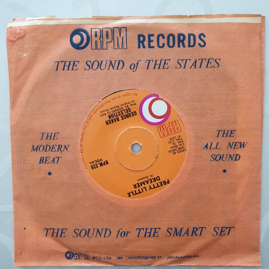 George Baker Selection  Little Green Bag - Vinyl 7" Record - Very-Good+ Quality (VG+)