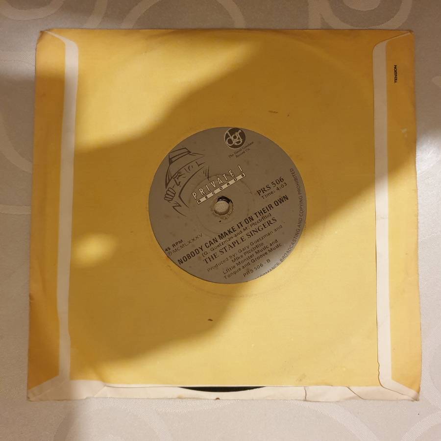 The Staple Singers  Nobody Can Make It On Their Own / Reason To Love - Vinyl 7" Record - Ve...