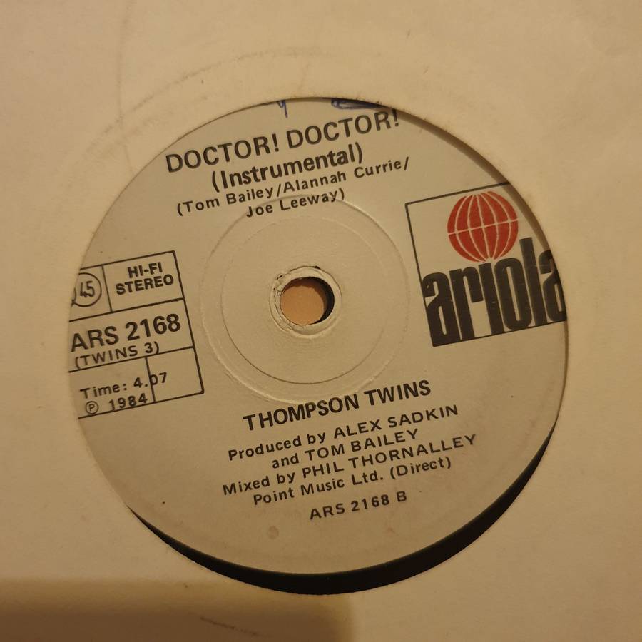 Thompson Twins  Doctor! Doctor! - Vinyl 7" Record - Good+ Quality (G+)
