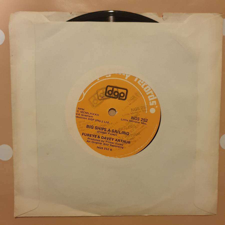 Fureys & Davey Arthur  When You Were Sweet Sixteen / Big Ships A Sailing - Vinyl 7" Record ...