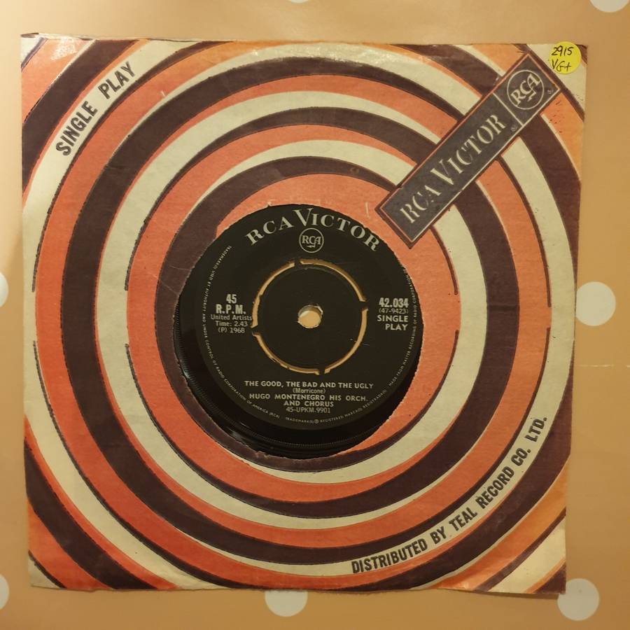 Hugo Montenegro, His Orchestra And Chorus  The Good, The Bad And The Ugly / March With Hope...