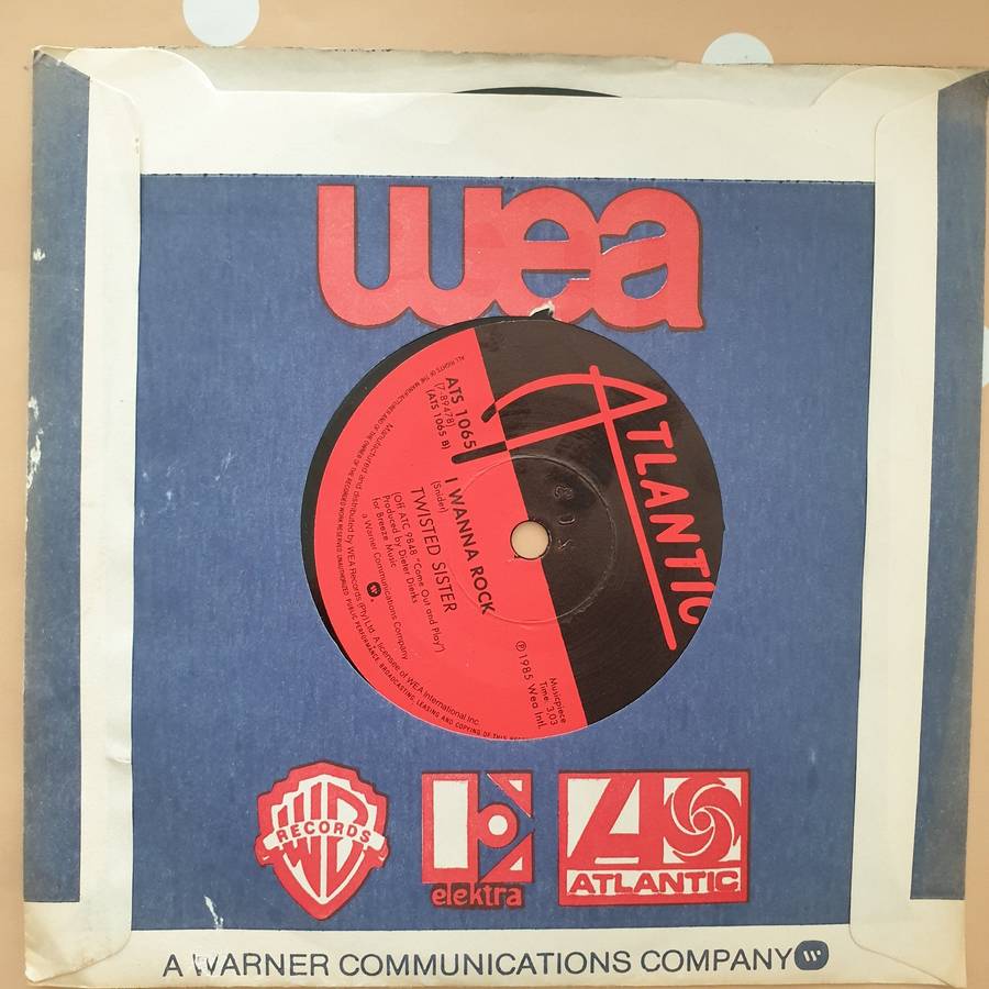 Twisted Sister  Leader Of The Pack -  Vinyl 7" Record - Very-Good+ Quality (VG+)