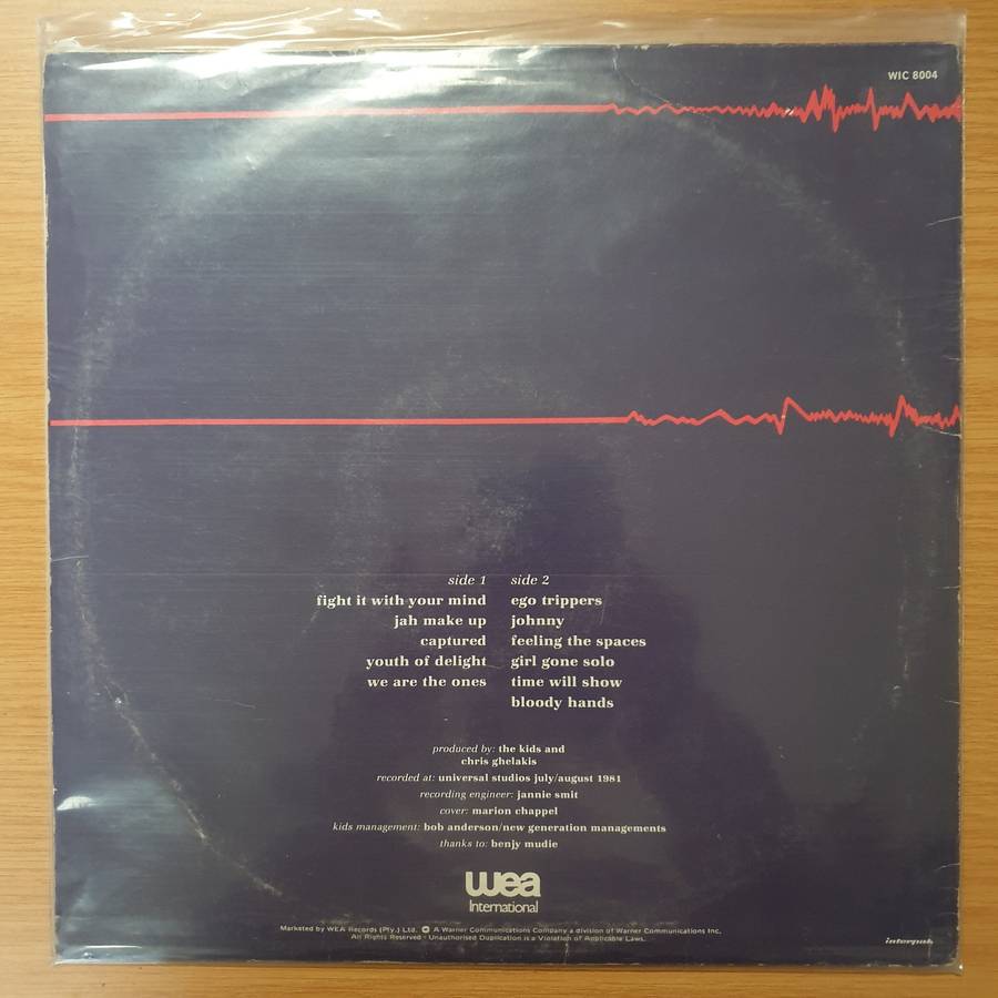 Asylum Kids  Fight It With Your Mind (South African Very Rare) with Lyrics Sheet- Vinyl LP ...