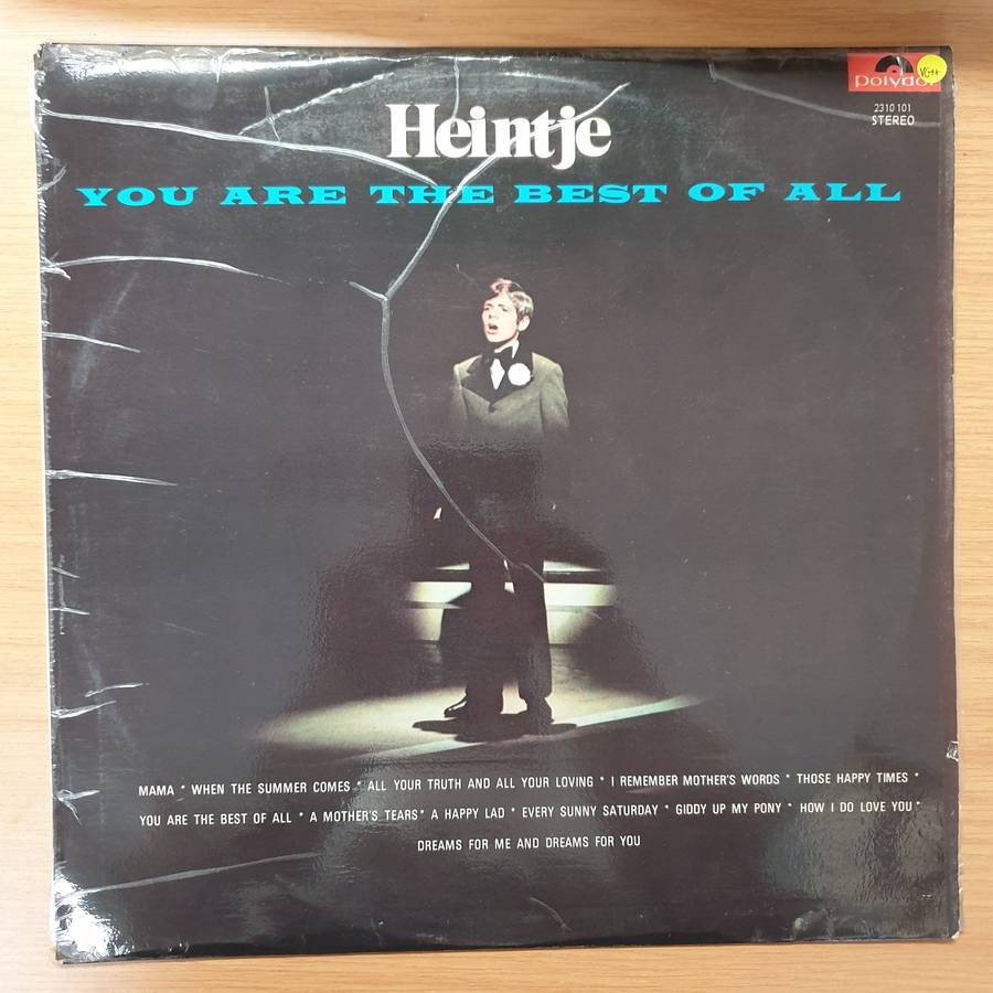 Heintje  You Are The Best Of All - Vinyl LP Record - Very-Good+ Quality (VG+)