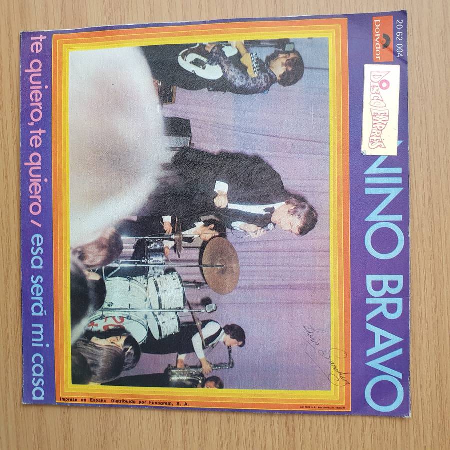 Nino Bravo  Te Quiero, Te Quiero / Esa Será Mi Casa - Vinyl 7" Record - Very-Good+ Quality (V...