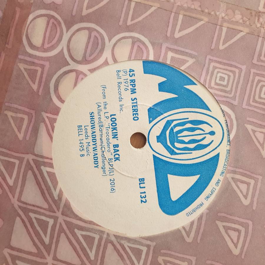 Showaddywaddy  Under The Moon Of Love (Rhodesia) -  Vinyl 7" Record - Very-Good+ Quality (VG+)...