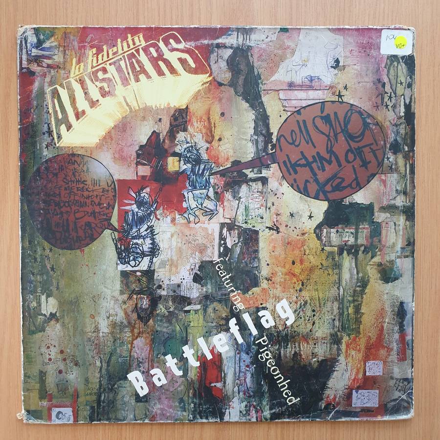 Lo Fidelity Allstars feat. Pigeonhead - Battleflag  Vinyl LP Record - Very-Good+ Quality (VG+)...