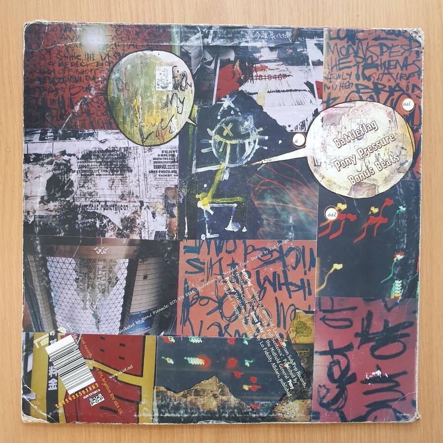 Lo Fidelity Allstars feat. Pigeonhead - Battleflag  Vinyl LP Record - Very-Good+ Quality (VG+)...