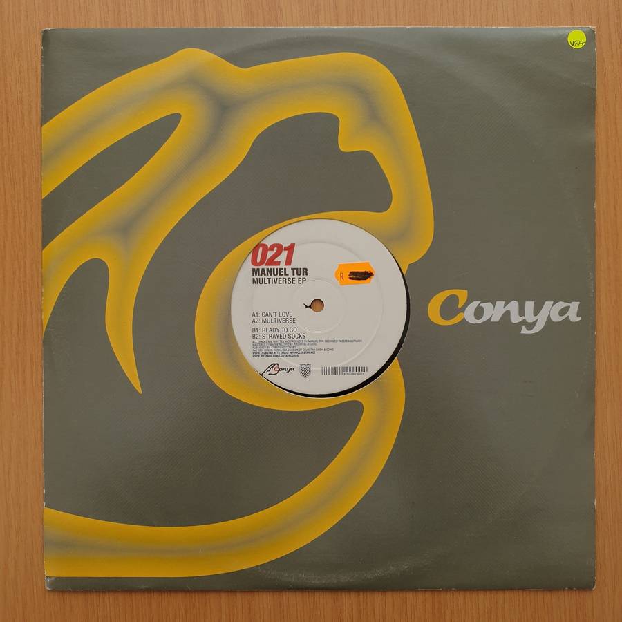 Manuel Tur  Multiverse EP -  Vinyl LP Record - Very-Good+ Quality (VG+) (verygoodplus)