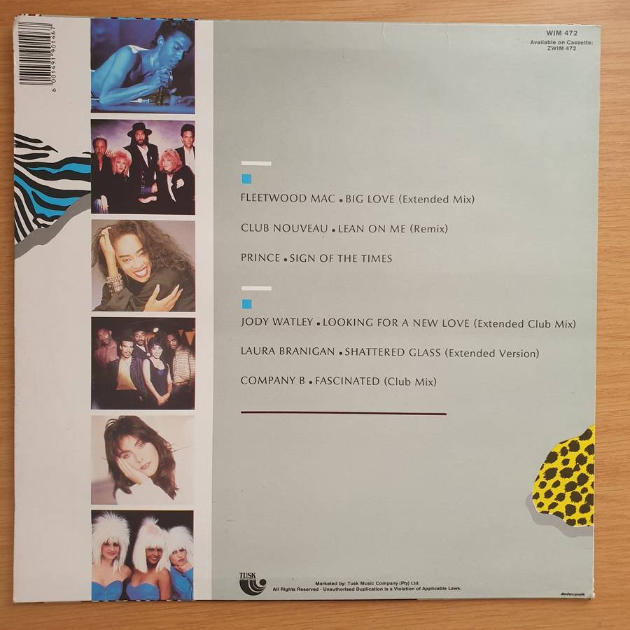 The Dance Album - Six Of The Best - Vinyl LP Record  (VG+)