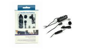 Audio Technica ATR-3350IS (Omnidirectional Lavalier Microphone (also works with Smartphones) (3350)