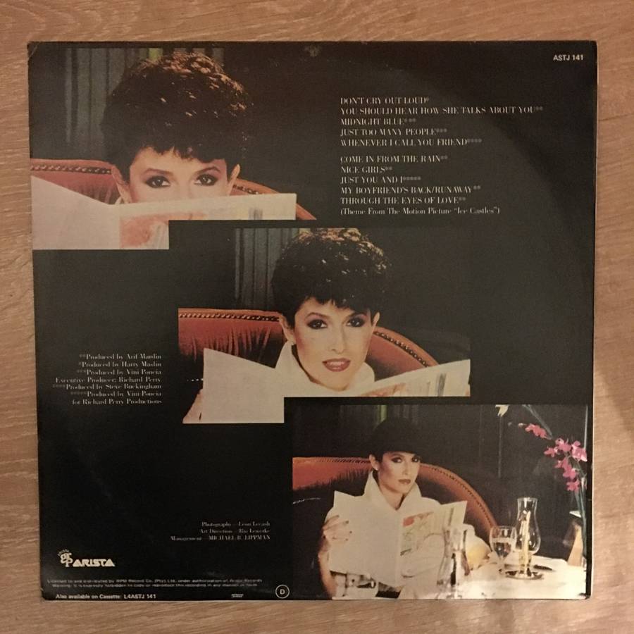 Melissa Manchester - Greatest Hits -  Vinyl  Record (VG+)