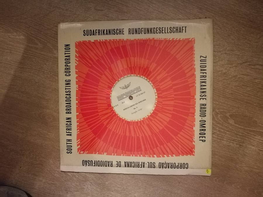 SABC Overseas Transcription Service - Vinyl LP Record - Opened  - Very-Good+ Quality (VG+)