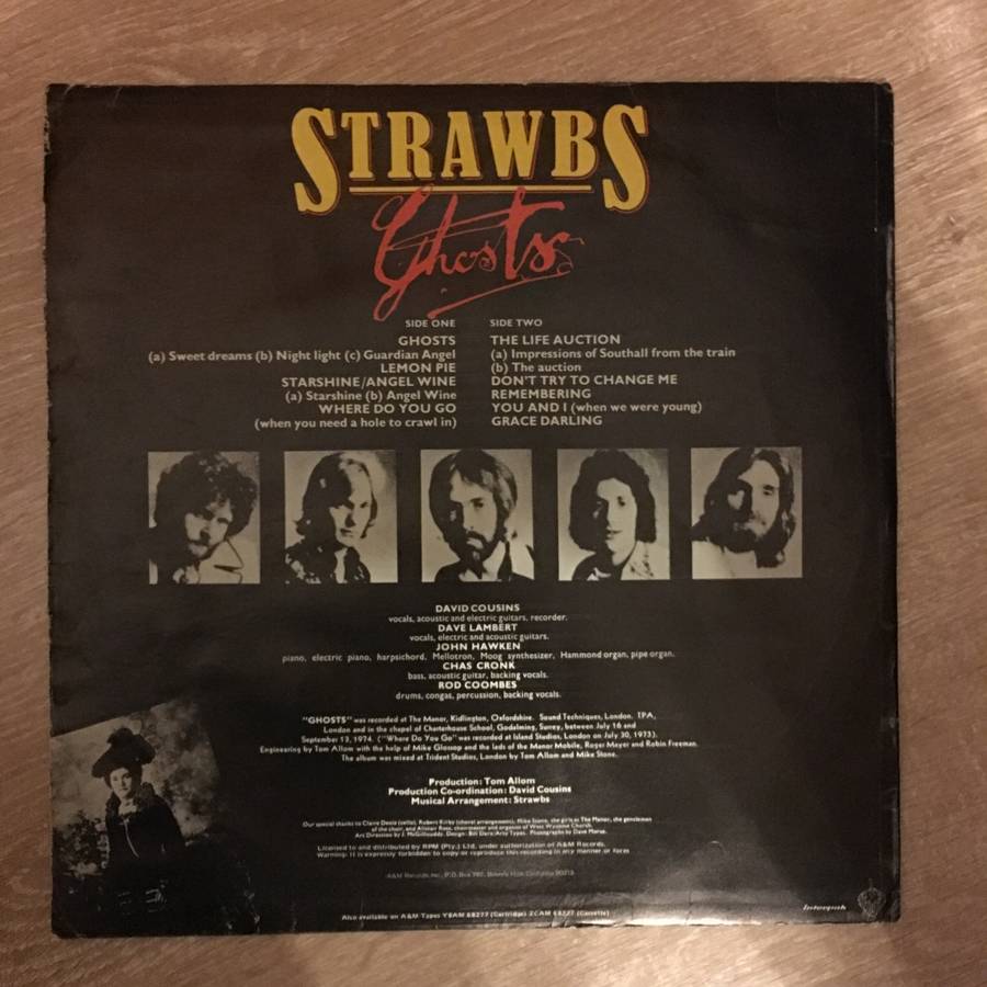 Strawbs - Ghosts -  Vinyl LP Record (VG)