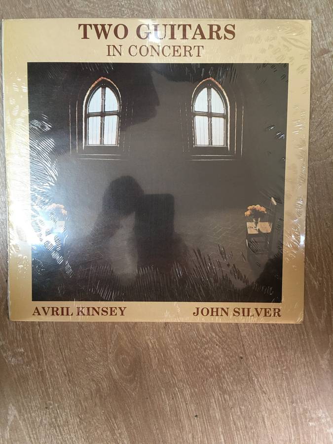 John Silver and Avril Kinsey - Two Guitars in Concert - Vinyl LP Record - Sealed