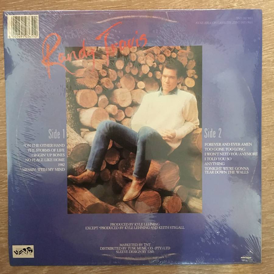 Randy Travis - No Place Like Home - Vinyl LP Record - Sealed
