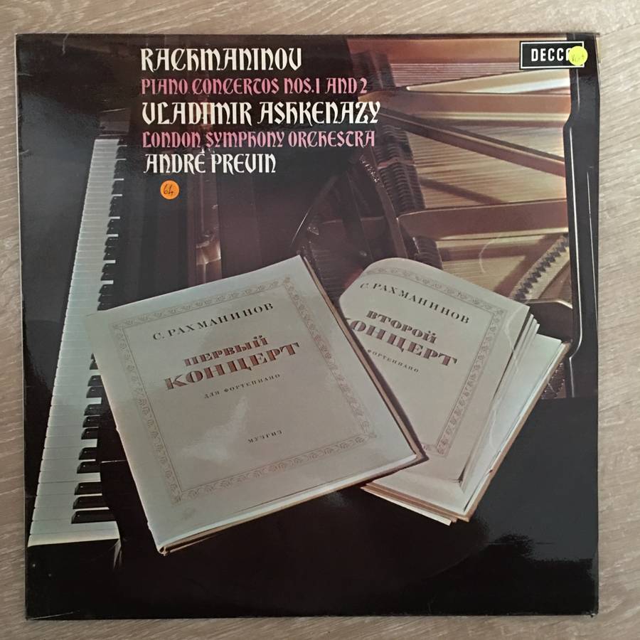 Rachmaninov, Vladimir Ashkenazy, London Symphony Orchestra, André Previn  Piano Concertos ...