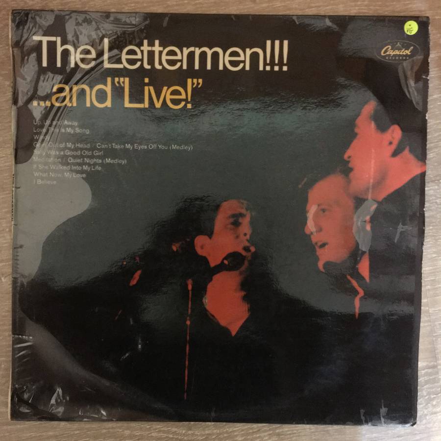 The Lettermen  The Lettermen!!! ... And "Live!" -  Vinyl LP Record - Opened  - Very-Good Qu...