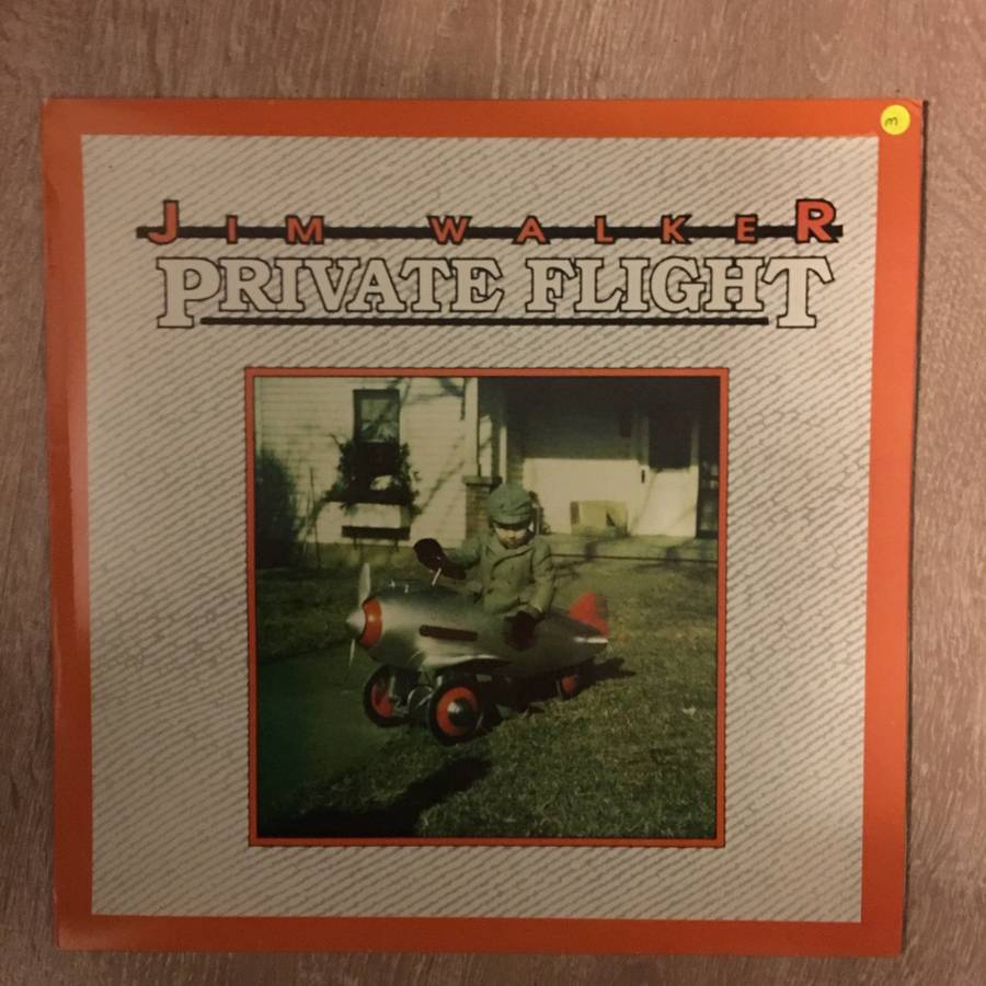 Jim Walker - Private Flight - Vinyl LP Record - Near Mint Condition (NM)