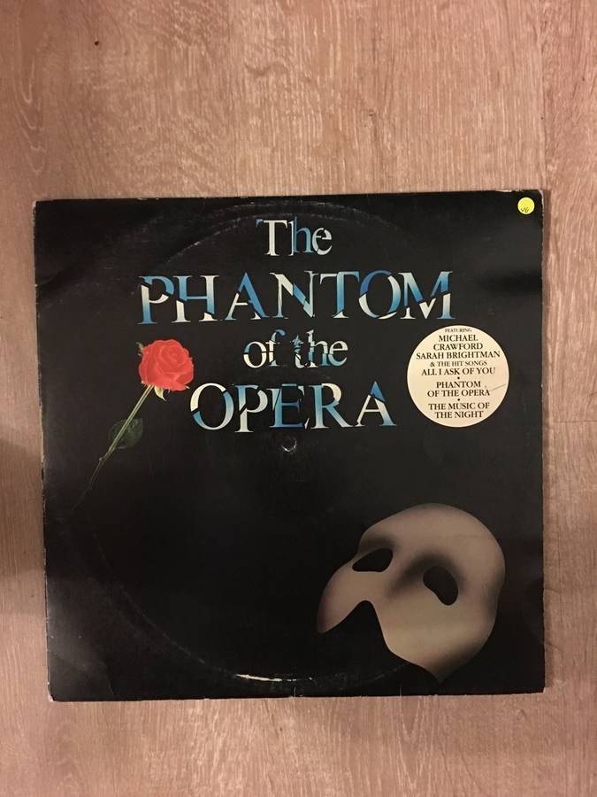 The Phantom Of The Opera -  Vinyl LP Record - Opened  - Very-Good Quality (VG)