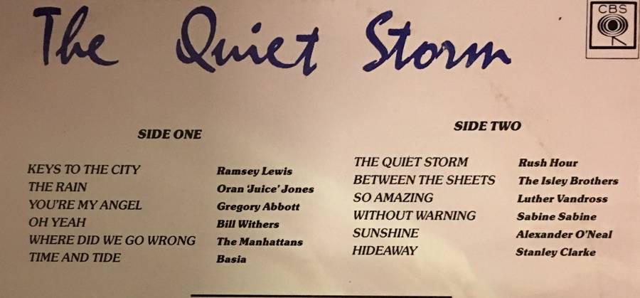 The Quiet Storm- Vinyl LP Record - Opened  - Very-Good+ Quality (VG+)