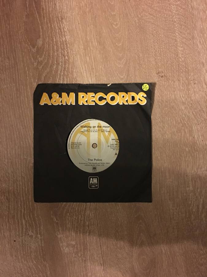 The Police - Walking on The Moon and Visions of the Night - Vinyl 7" Record - Opened  - Very-Good...