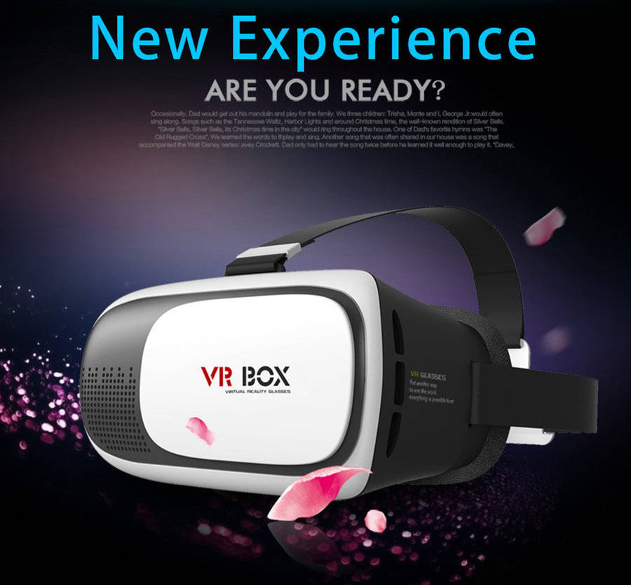 3D VR Headset with Optical Lenses for All 3.5-6.0'' Phones with Remote Control