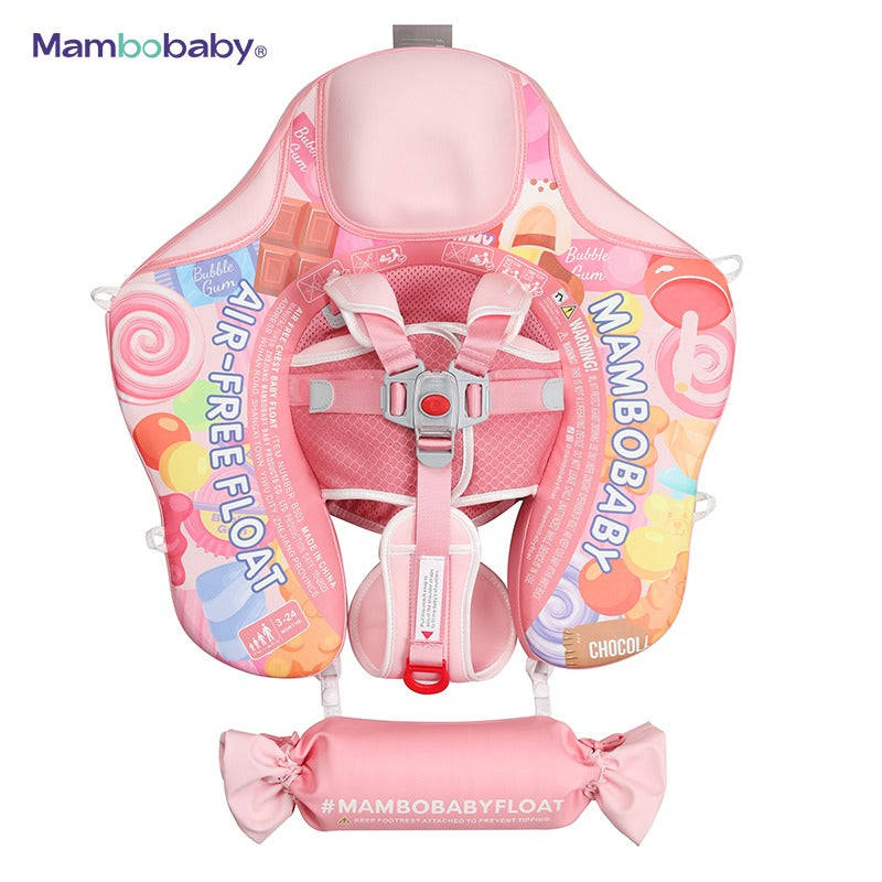 Mambobaby chest and back float - Air free - With canopy - Candies