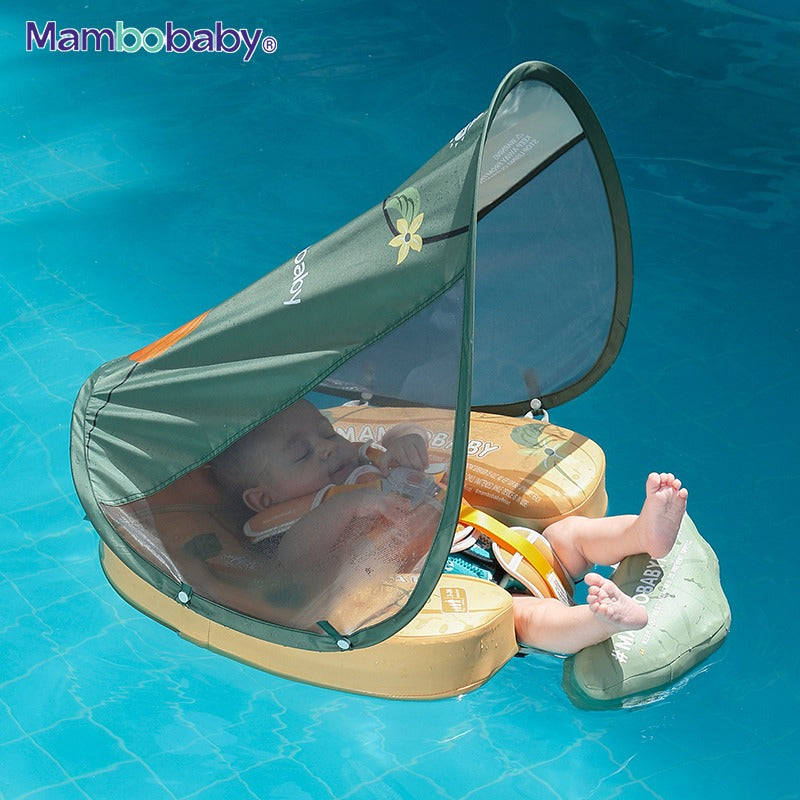 Mambobaby chest and back float - Air free - With canopy