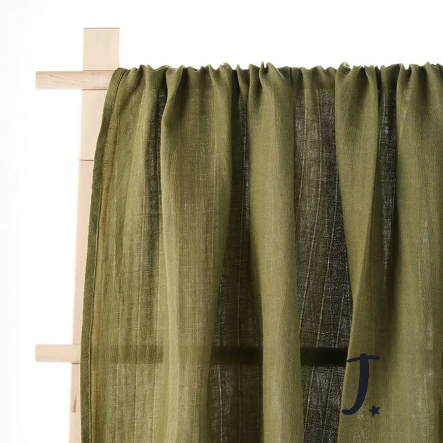 Bamboo Cotton muslin blanket - Plain colors