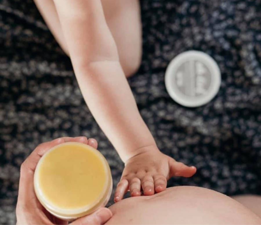 Oh Lief Natural olive tummy wax