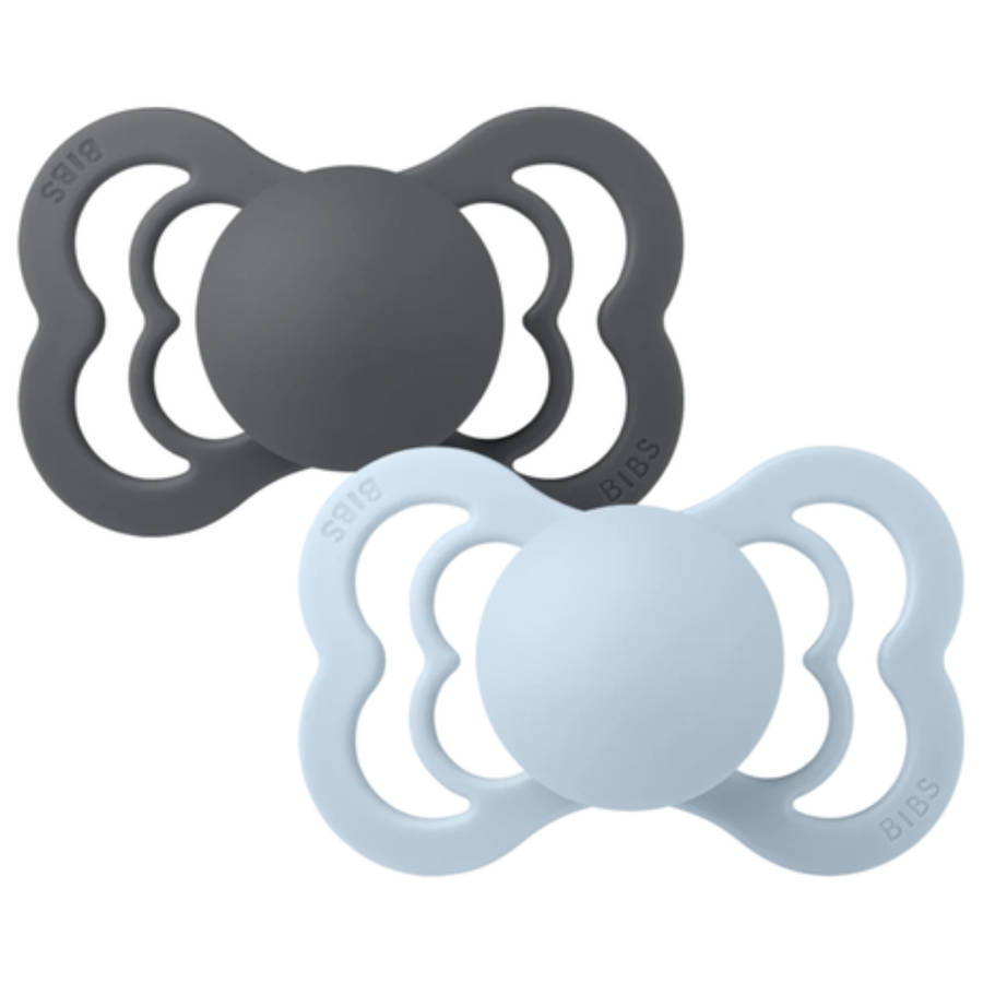 BIBS Supreme Pacifier - Size 2 - pack latex