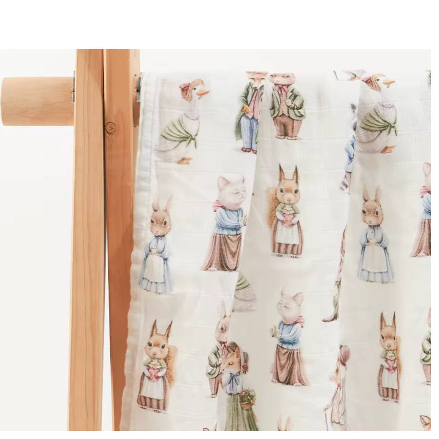 Bamboo cotton muslin blanket - Various prints