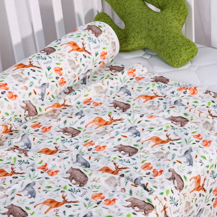 Bamboo cotton muslin blanket - Various prints