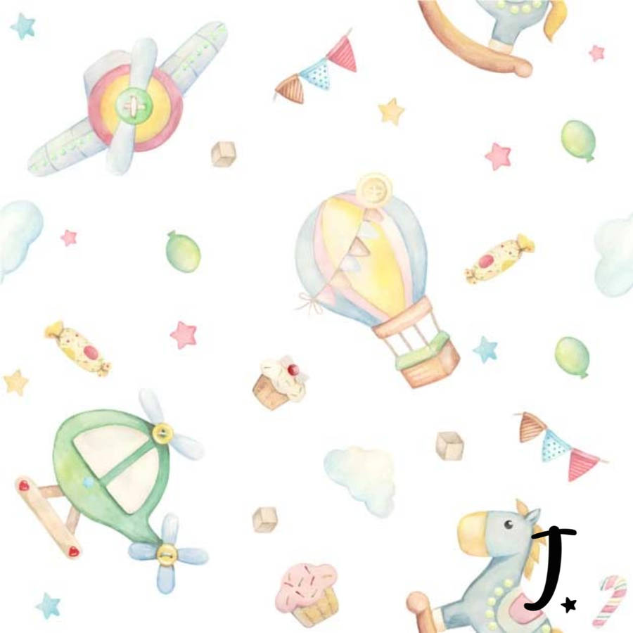 Baby world fleece blanket