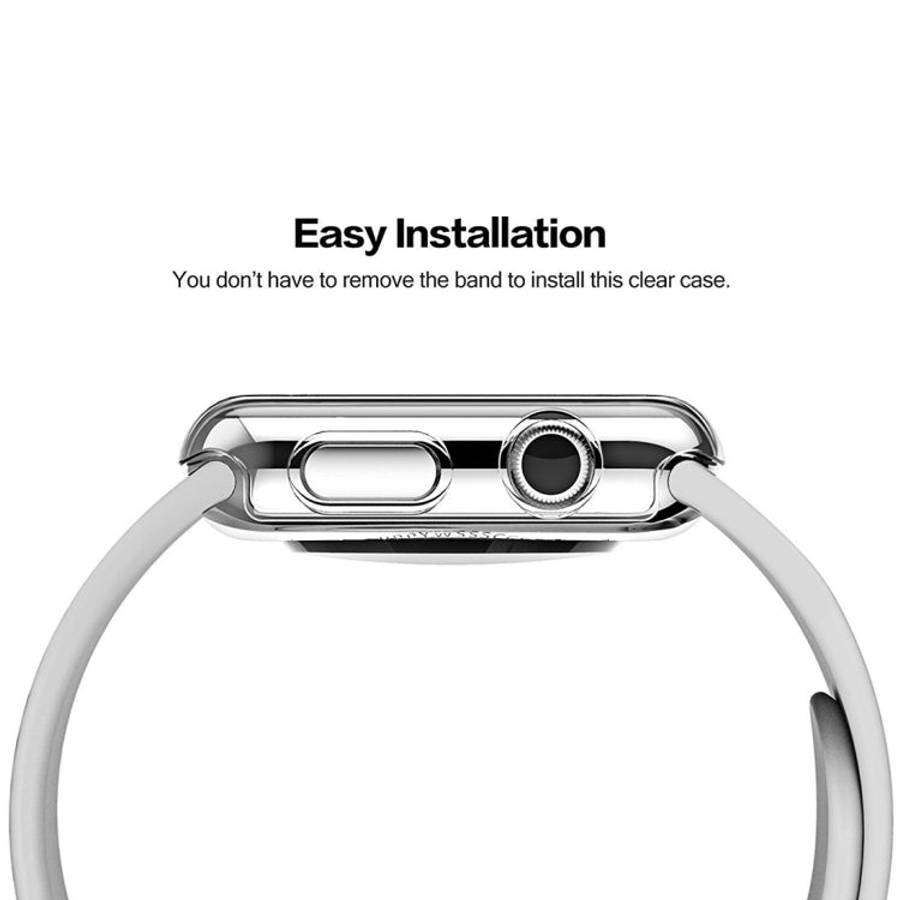 For Apple Watch Series 3 / 2 / 1 42mm Transparent PC Protective Case, For Apple Watch Series 3 / ...