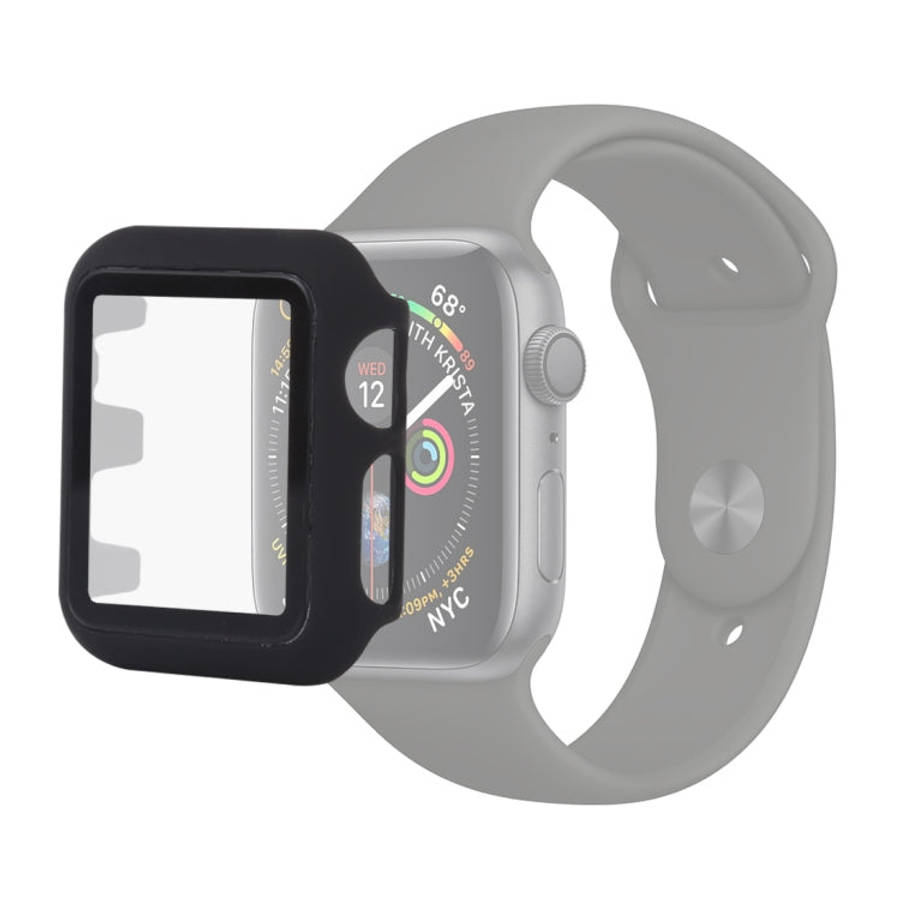 PC + Glass Protective Case for Apple Watch Series 3 & 2 & 1 38mm, For Apple Watch Series 3 & 2 & ...