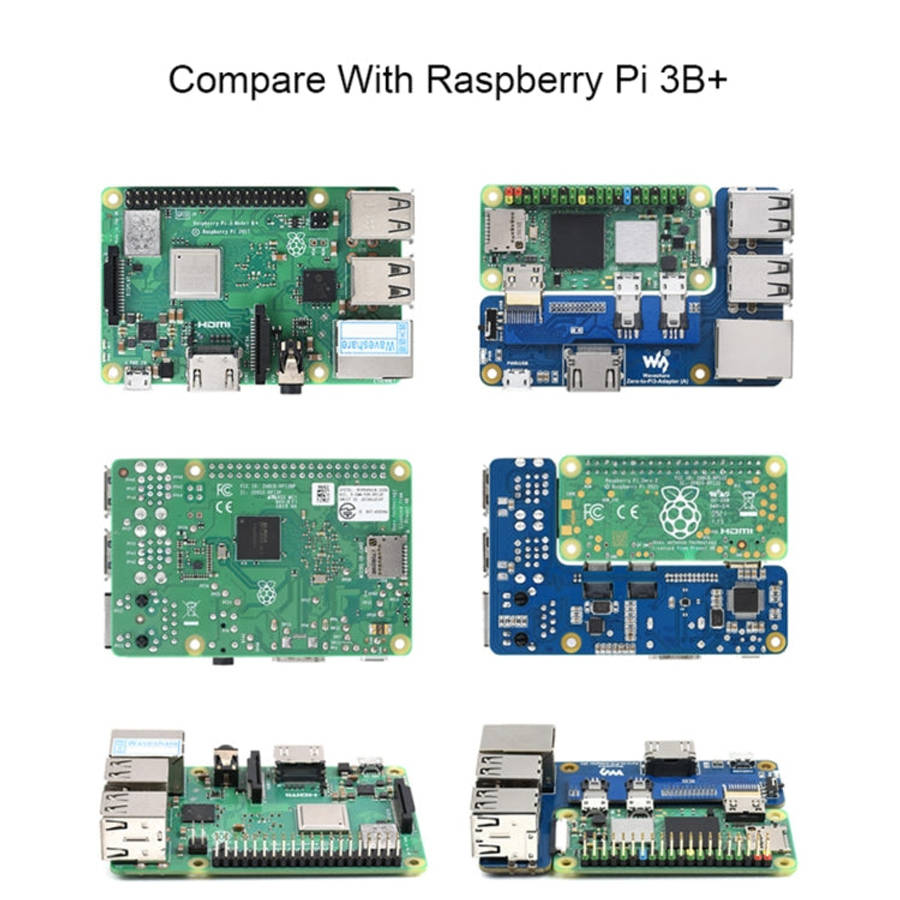 Waveshare Raspberry Pi Zero To 3B Adapter for Raspberry Pi 3 Model B/B+, Pi Zero To 3B