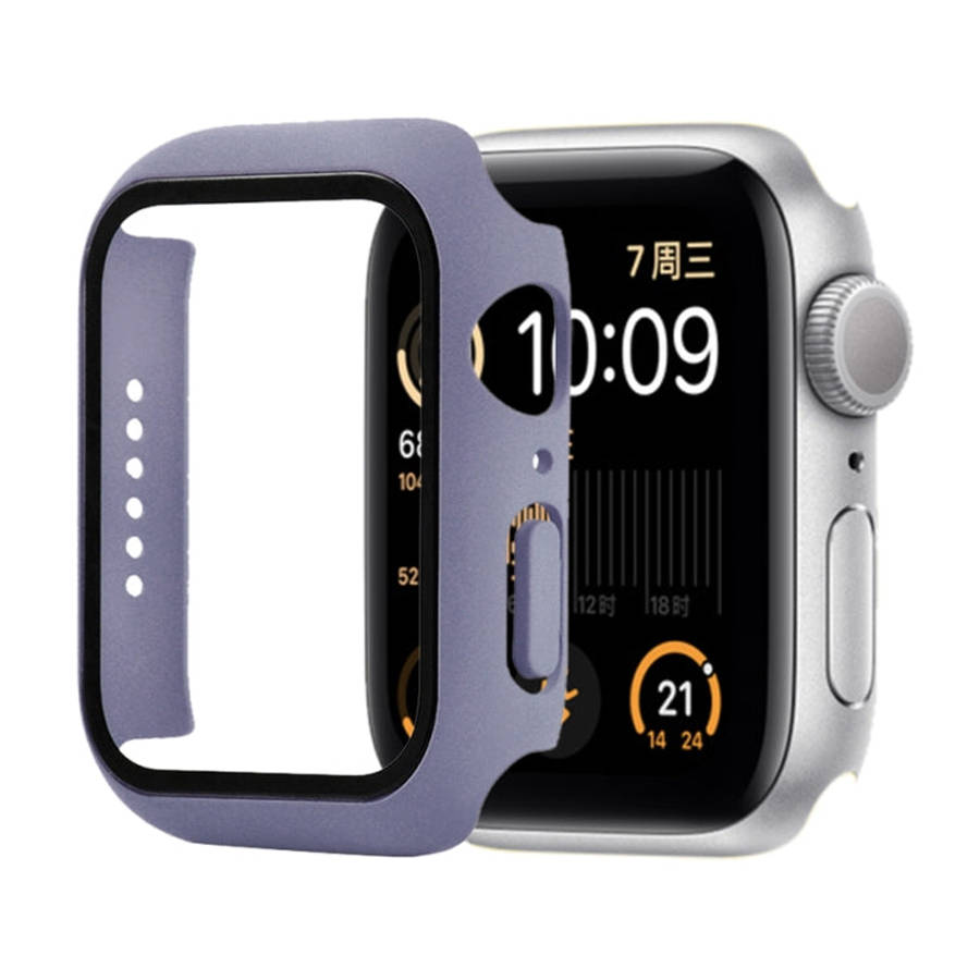 Shockproof PC+Tempered Glass Protective Case with Packed Carton For Apple Watch 44mm(Orange), For...