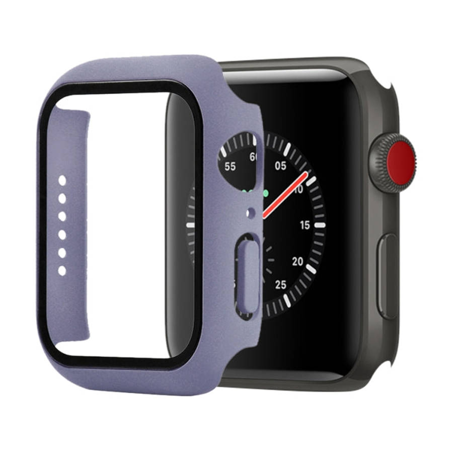 Shockproof PC+Tempered Glass Protective Case with Packed Carton For Apple Watch 44mm(Orange), For...