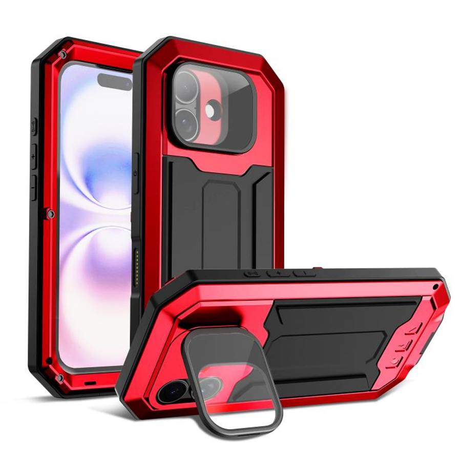R-JUST Sliding Camera IP54 Life Waterproof Holder Phone Case, For iPhone 18 Pro, For iPhone 18 Pr...