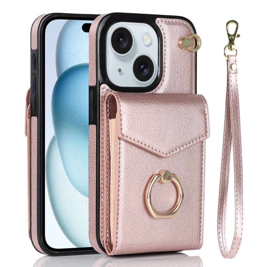 Ring Holder RFID Card Slot Phone Case, For iPhone 15 Pro Max, For iPhone 15 Pro, For iPhone 15 Pl...