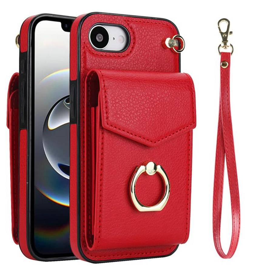 Ring Holder RFID Card Slot Phone Case, For iPhone 18 Pro / 17 Pro, For iPhone 18 Pro Max / 17 Pro...