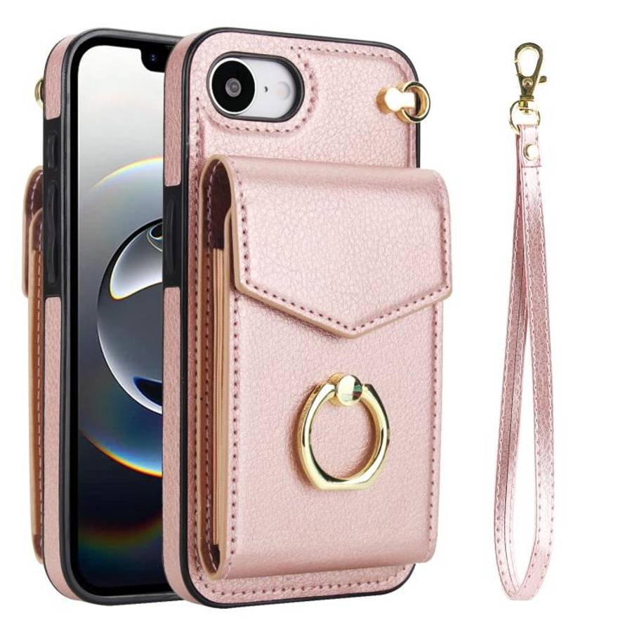 Ring Holder RFID Card Slot Phone Case, For iPhone 18 Pro / 17 Pro, For iPhone 18 Pro Max / 17 Pro...