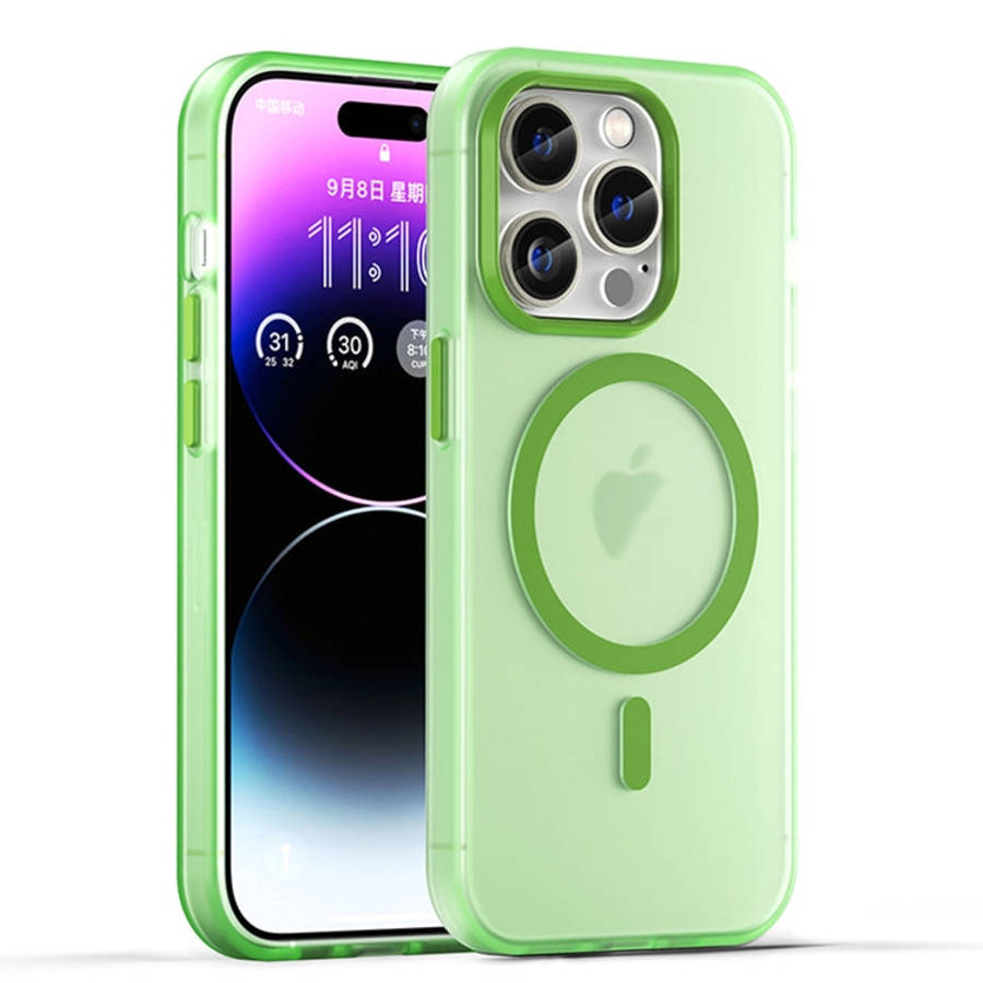 MagSafe Frosted Translucent TPU + PC Full Coverage Phone Case, For iPhone 16 Plus, For iPhone 16,...