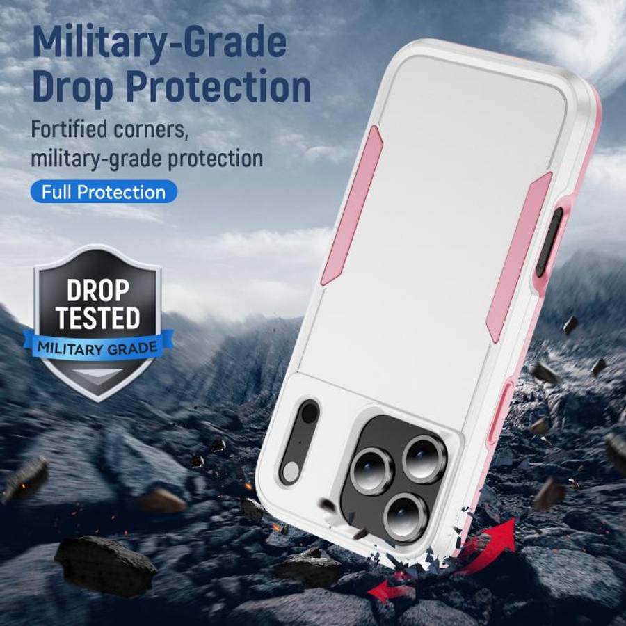 Pioneer Armor Heavy Duty PC + TPU Phone Case, For iPhone 17 Pro, For iPhone 17, For iPhone Air, F...
