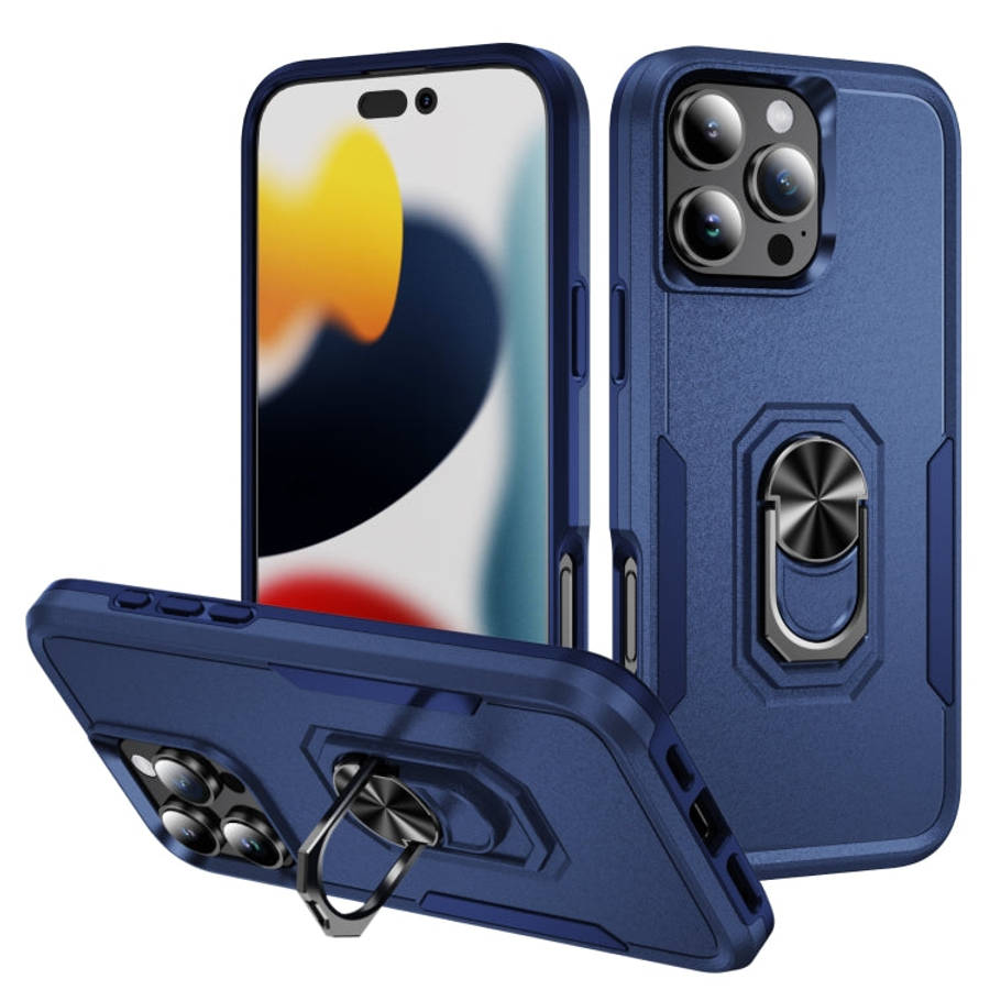 Pioneer Armor Heavy Duty PC + TPU Phone Case with Holder, For iPhone 17, For iPhone Air, For iPho...