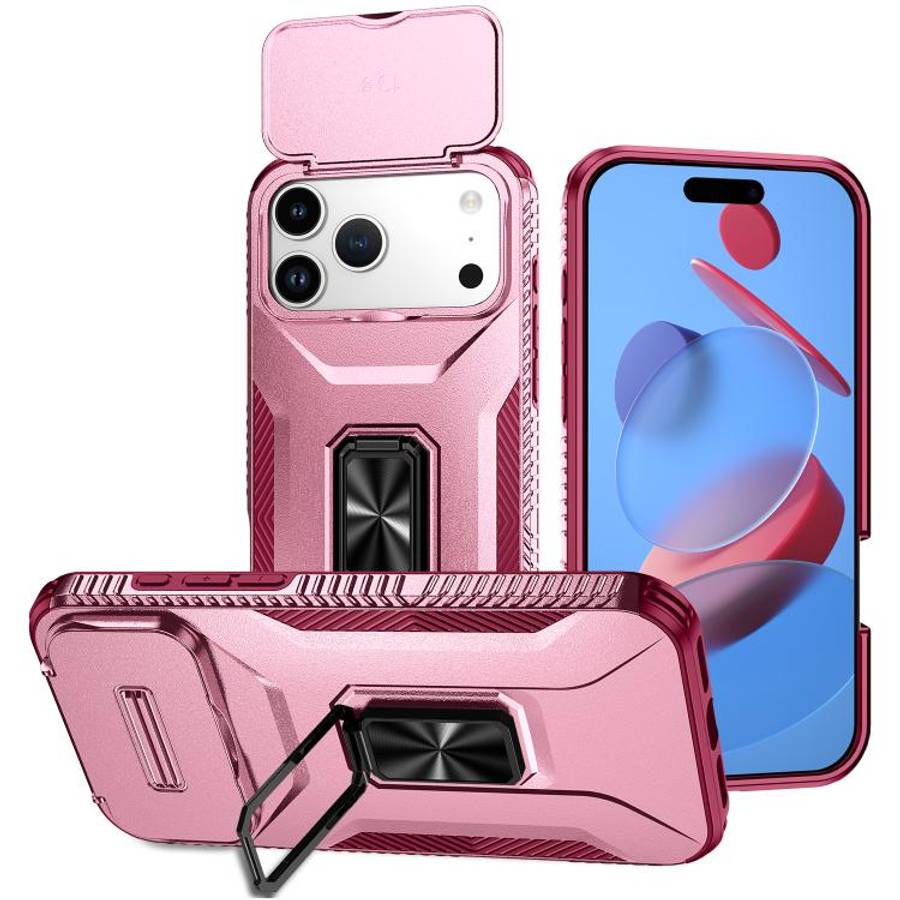 Sliding Camshield Holder Phone Case, For iPhone 18 Pro, For iPhone 18 Pro Max, For iPhone 17e / 1...